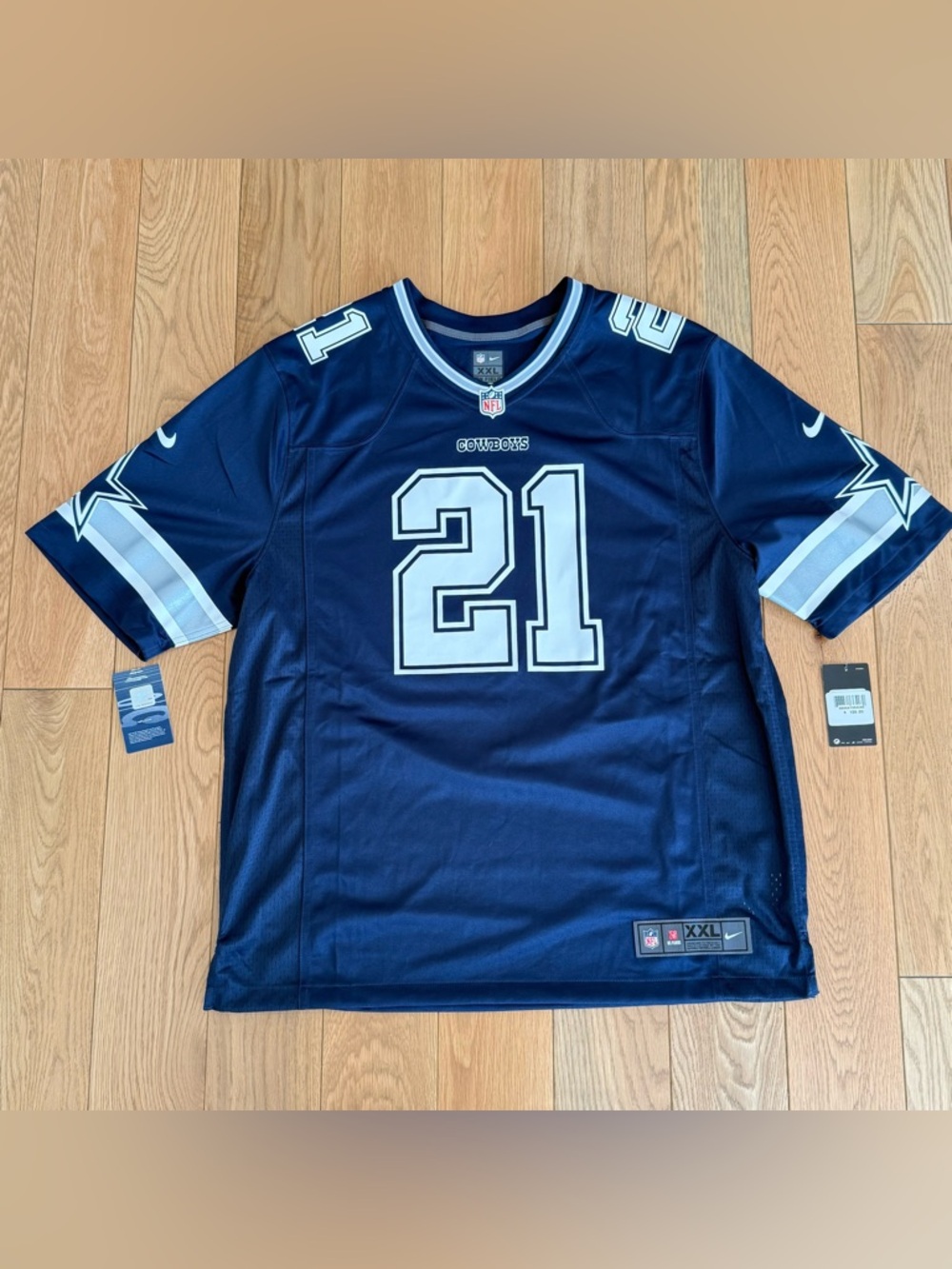 NWT Nike NFL On Field Jersey Ezekiel Elliot #21 Dallas Cowboys Men’s XXL NEW